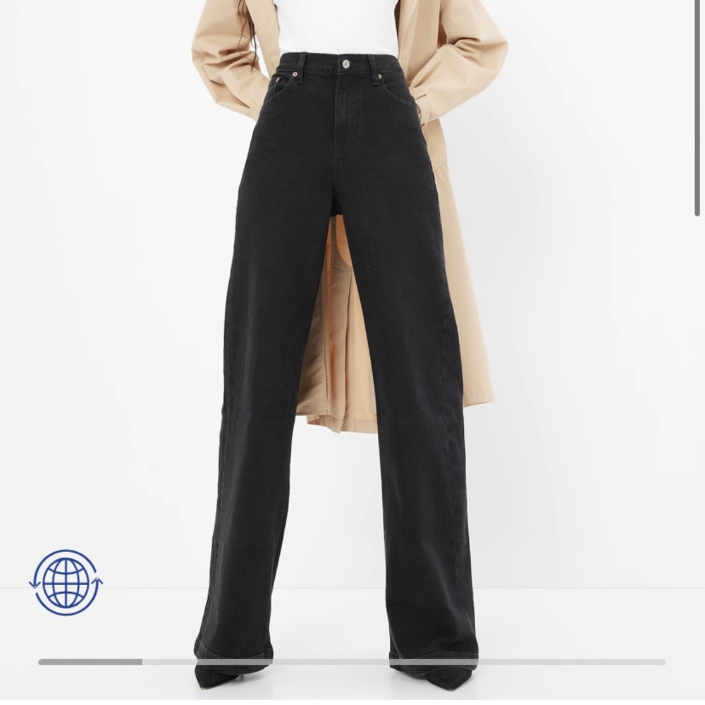GAP High Rise Stride Jeans with Washwell